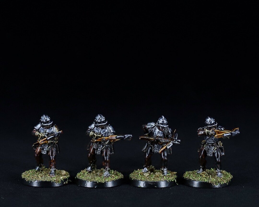 Isengard Uruk-Hai Commanders (NIB) - #124520 - Miniatures - Foto 5