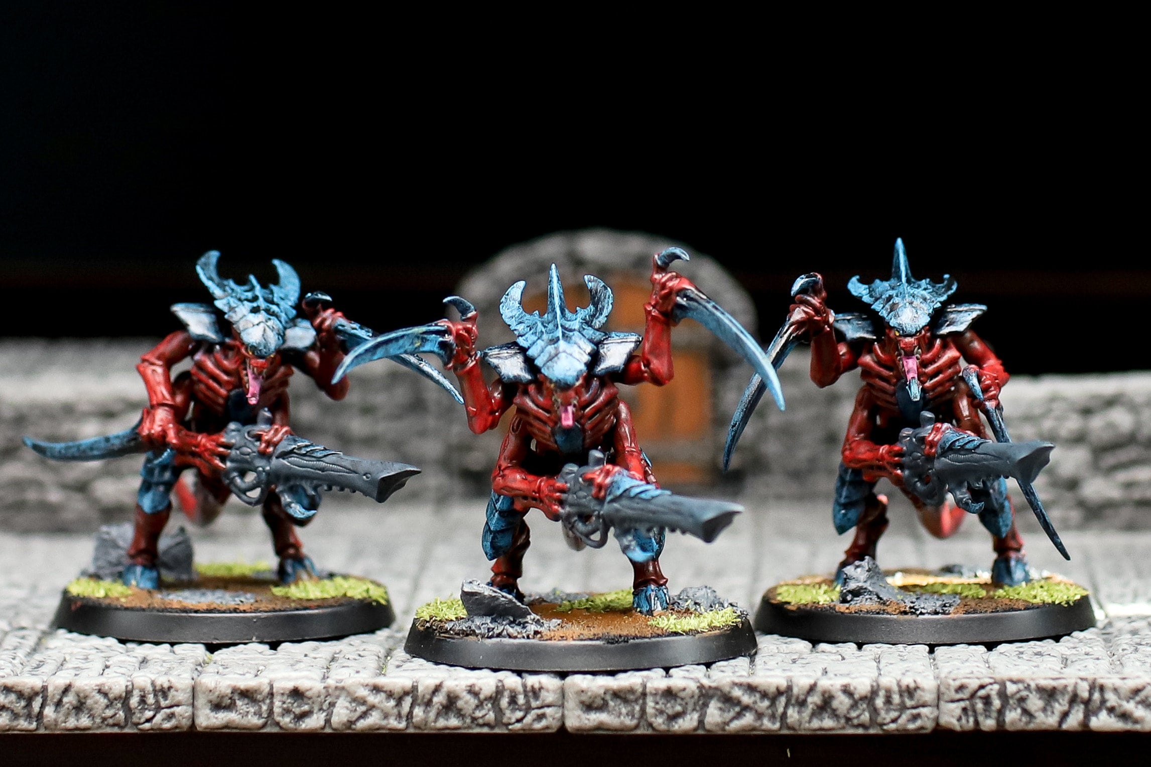 ティラニッド戦士 - ティラニッド - プロがペイントしたウォーハンマー