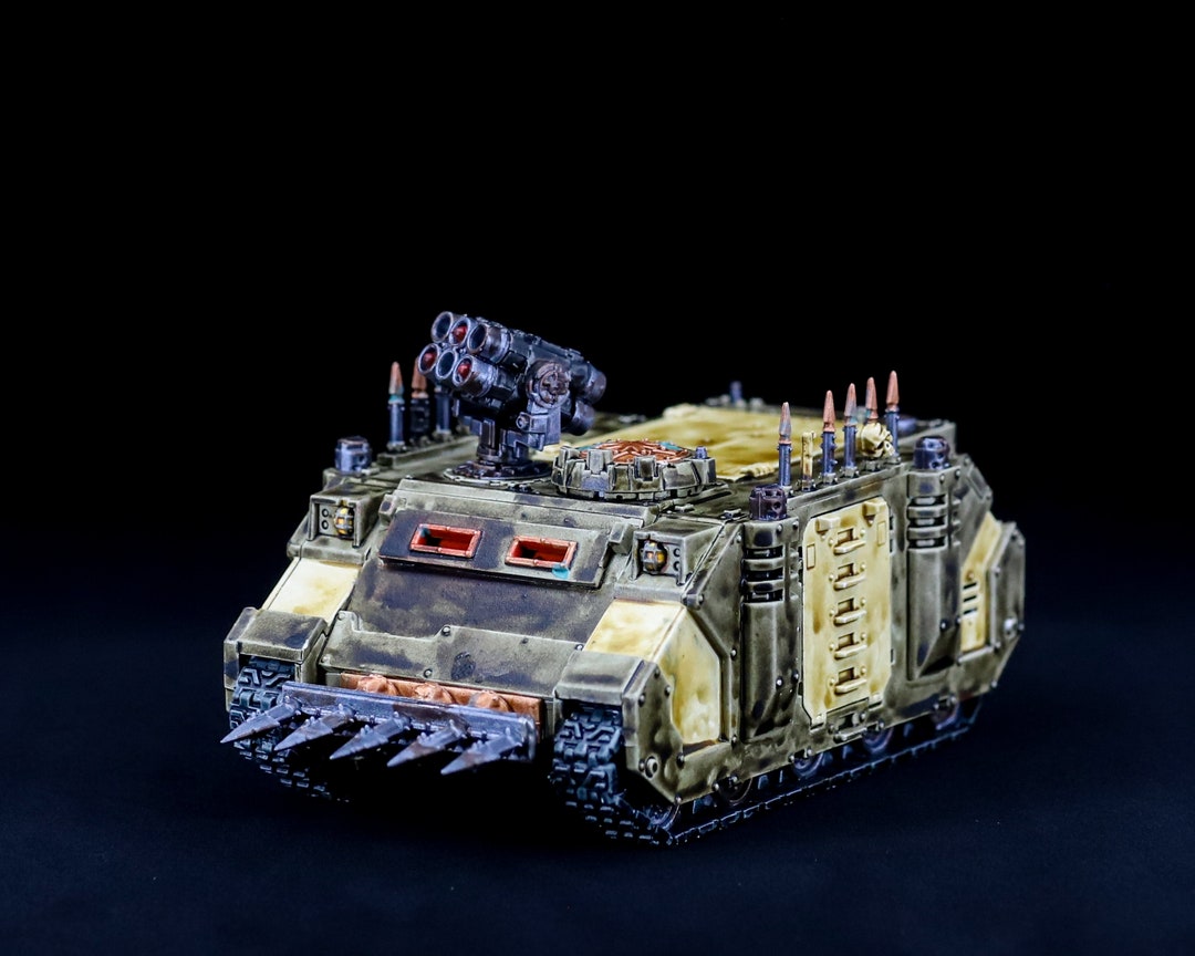 Rhino Du Chaos - Warhammer 40k - Chaos Space Marines - Peint Et Assemblé