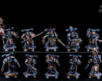 毒の王 - デスガード - プロペイントされたウォーハンマー 40K