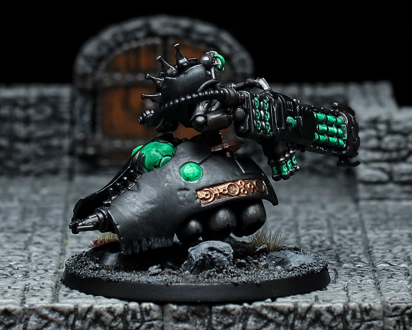 ロクハスト重駆逐艦 - ネクロン - プロペイント ウォーハンマー 40K
