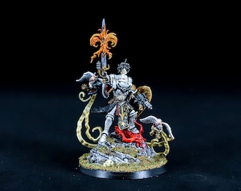 ウォーハンマー インペリアルナイト カニスレックス 全塗装 完成品 ナイト プレセプター カニス レックス - インペリアル ナイト