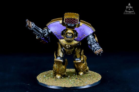 Telemon Heavy Dreadnought - Adeptus Custodes - Pro Painted