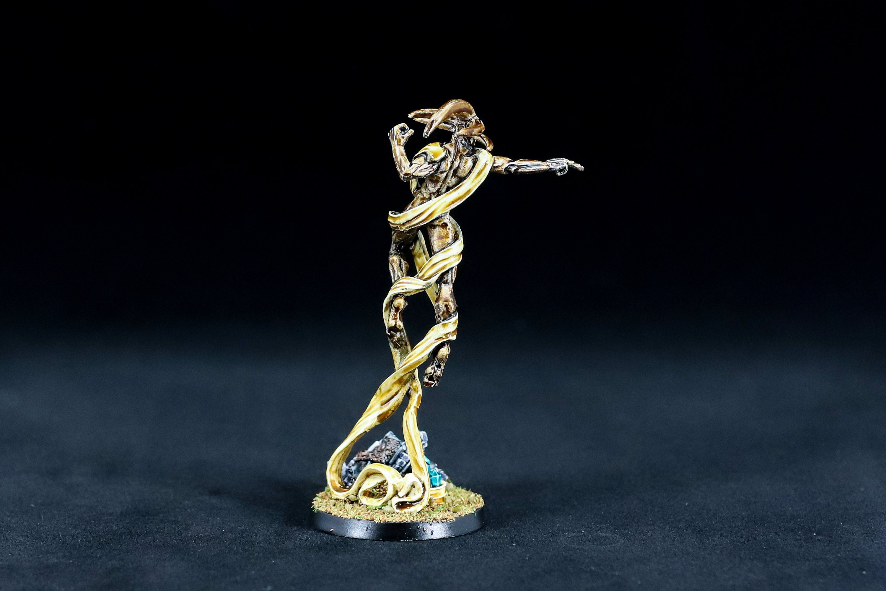 C'tan Shard Of The Deceiver Nécron Warhammer 40k - Figurine Peinte Style Ulthwé