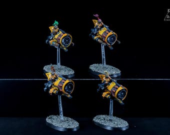 Escher Cutters - House Escher - Pro Painted Necromunda Miniatures **COMMISSION**
