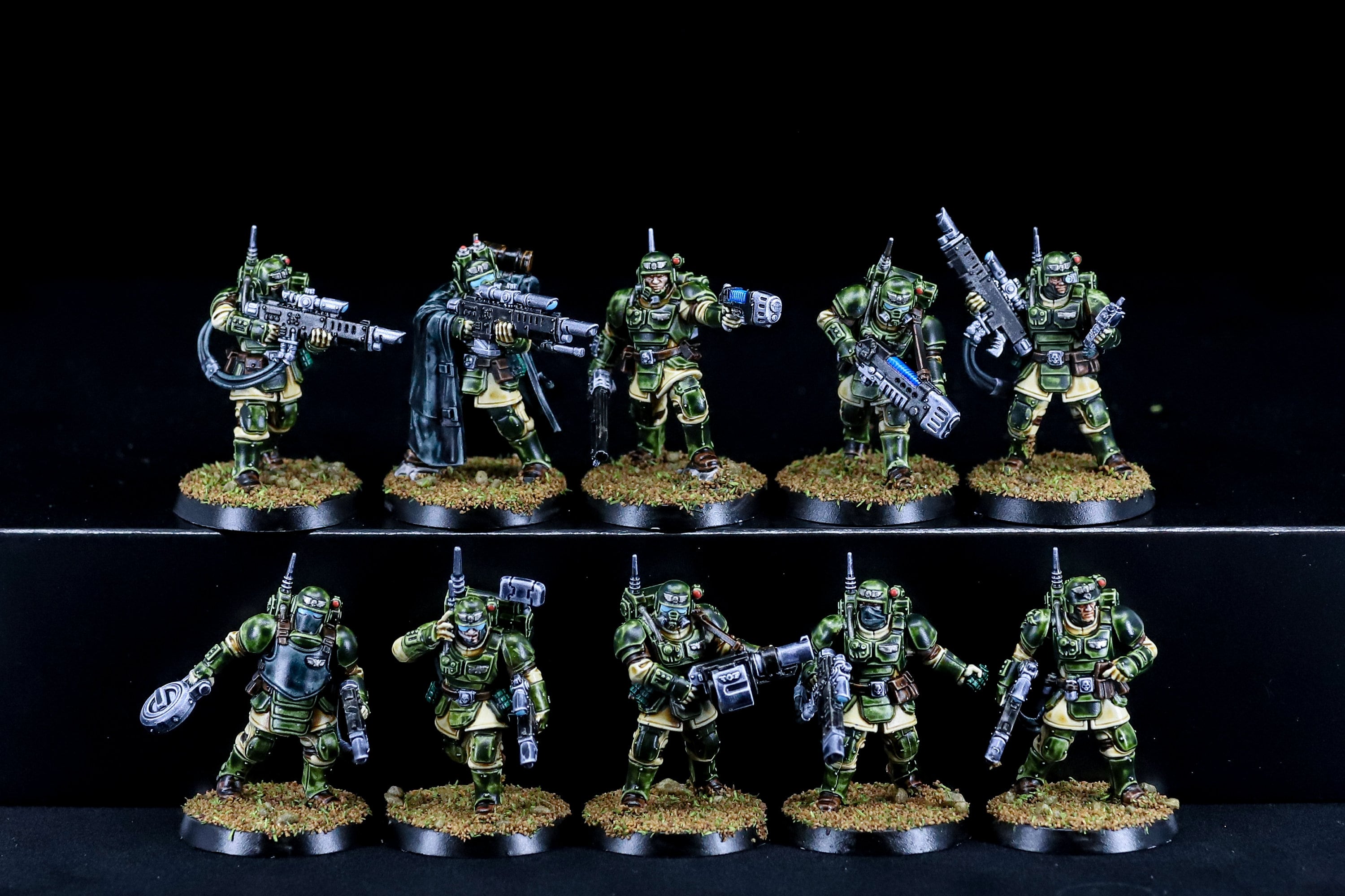 Kill Team: Kasrkin - Astra Militarum - Pro Painted Warhammer 40K