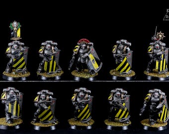 MKIII Breacher Squad - Space Marines - Pro Painted Horus Heresy Miniatures **COMMISSION** Warhammer 40K Miniatures