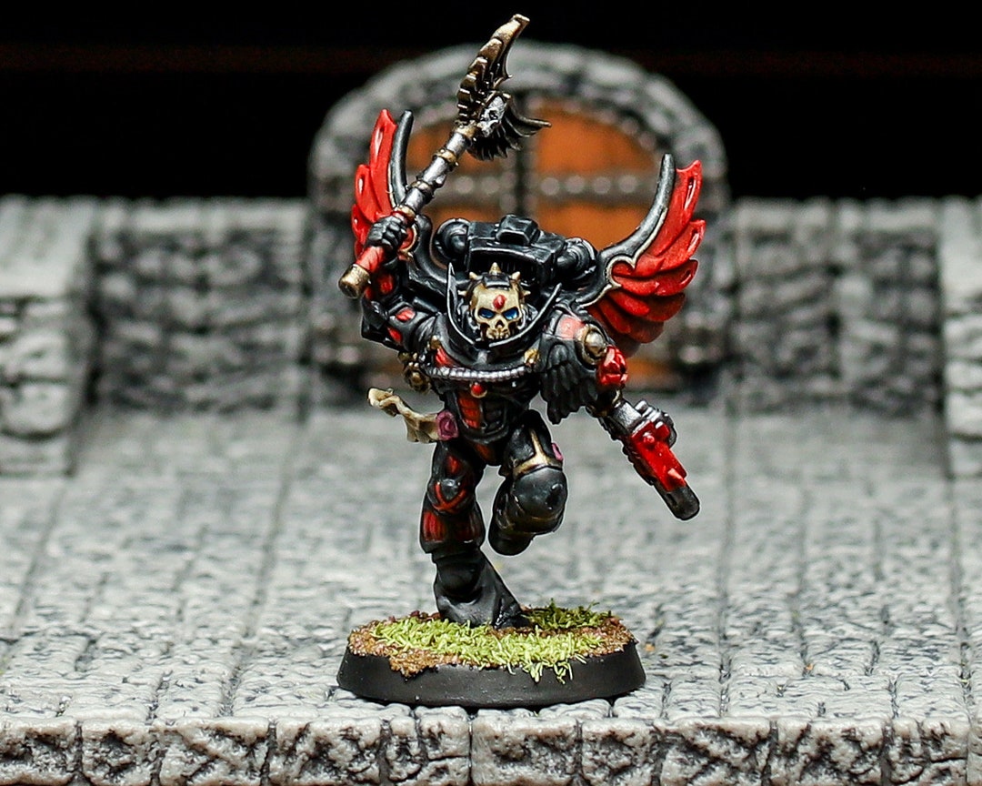 Chaplain With Jump Pack - Space Marines: Blood Angels - Pro