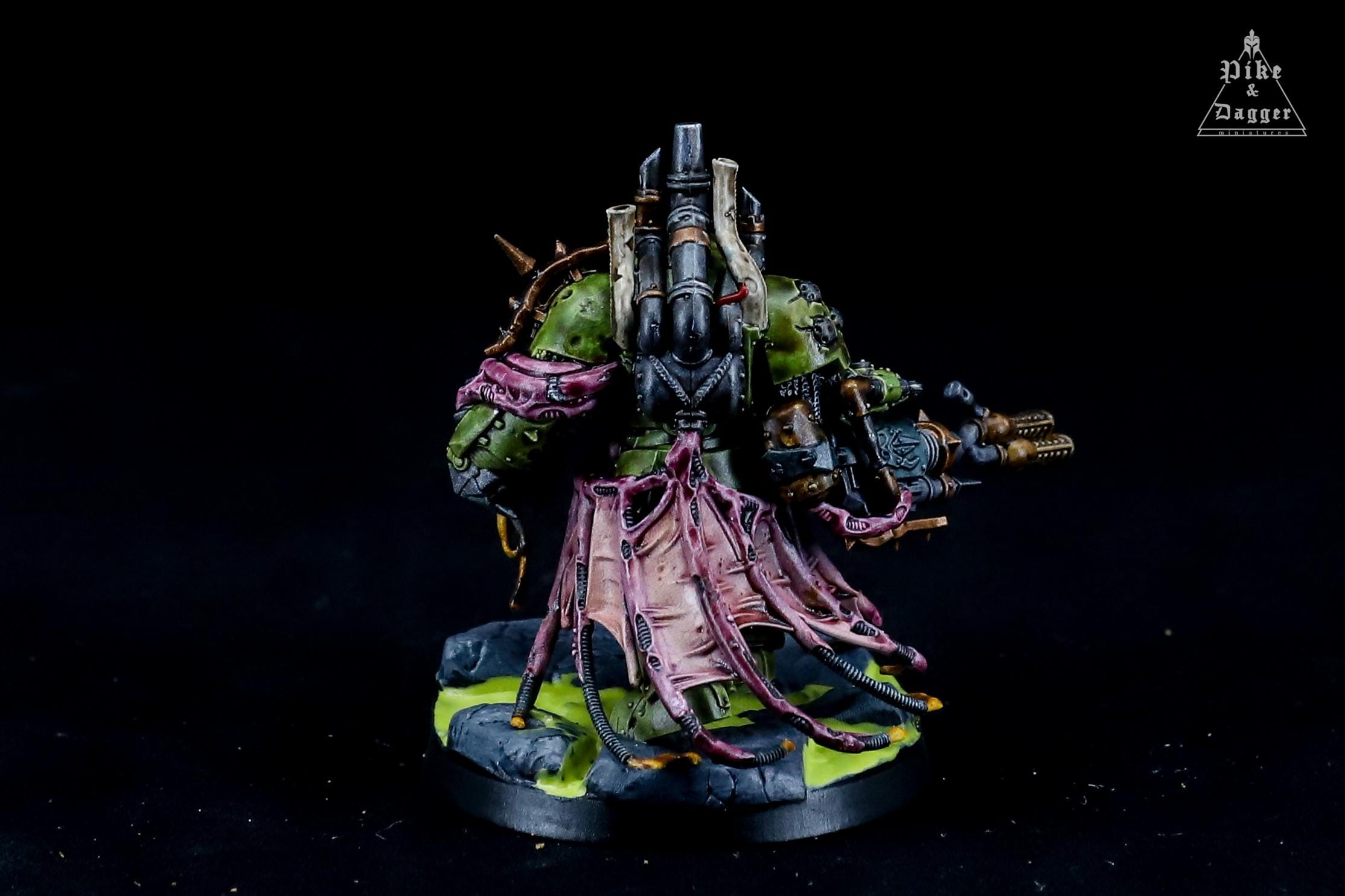毒の王 - デスガード - プロペイントされたウォーハンマー 40K