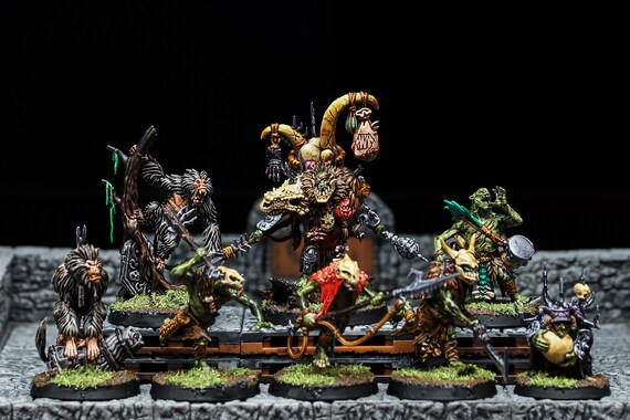 Kruleboyz Monsta Killaz- Orruk Warclans - Pro Painted Warhammer