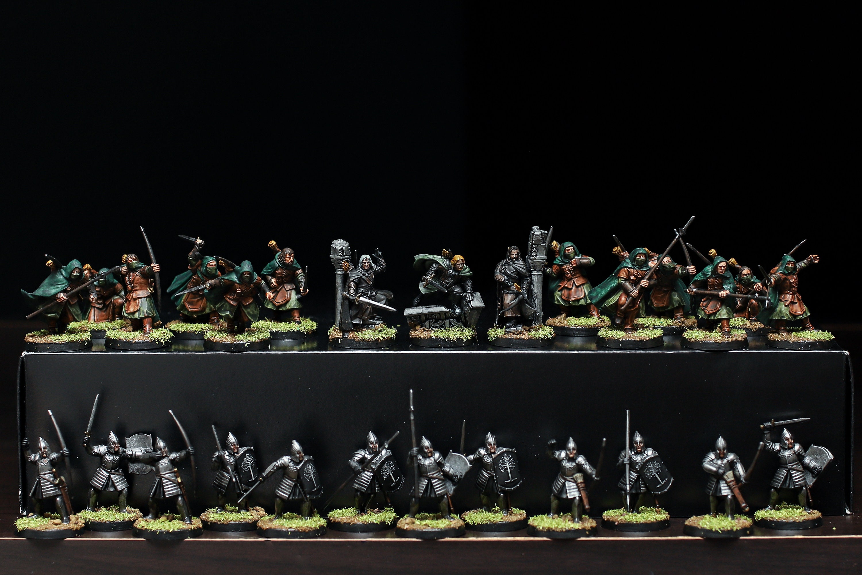 The Battle of Osgiliath Box Set - Mordor Vs Gondor - Pro Painted