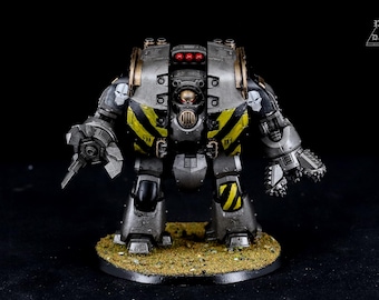Leviathan Siege Dreadnought with Claw and Drill - Space Marines - Pro Painted Horus Heresy Miniatures **COMMISSION**