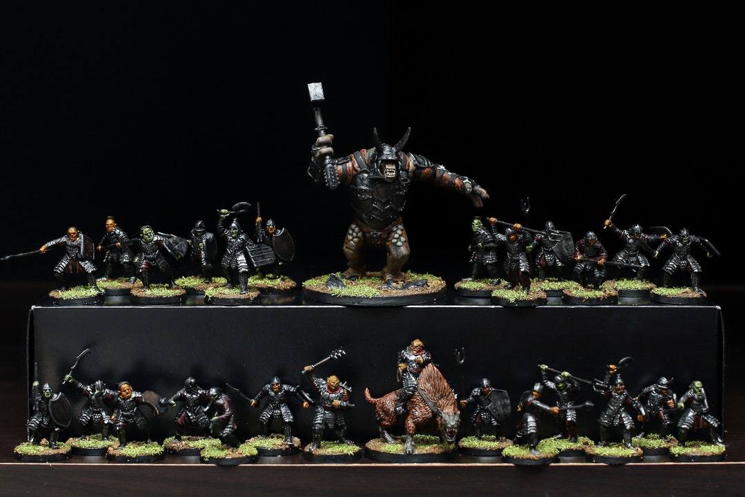 The Battle of Osgiliath Box Set - Mordor Vs Gondor - Pro Painted