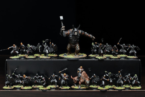 The Battle of Osgiliath Box Set - Mordor Vs Gondor - Pro Painted