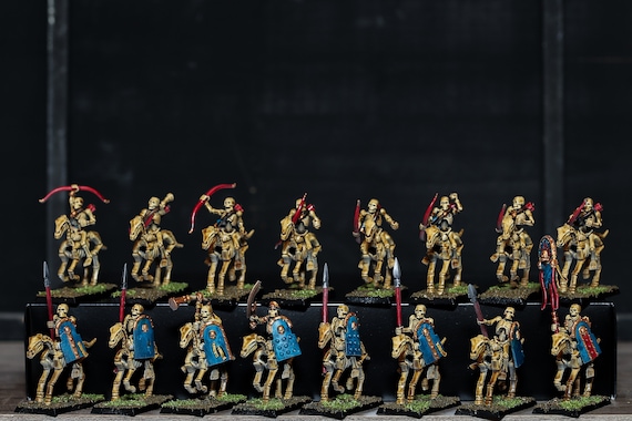 COMMISSION – Figurines Warhammer Peintes – Chars Squelettes (Rois Des Tombes) – Khemri