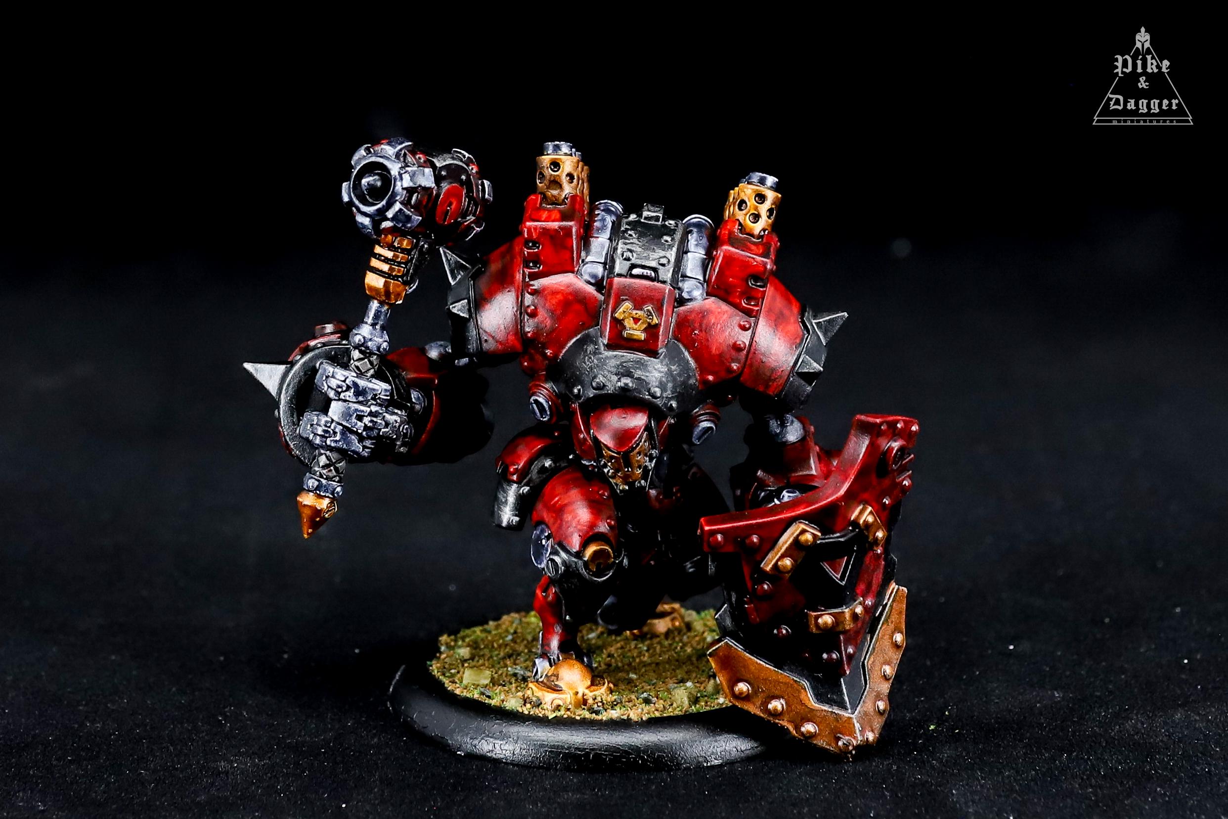 Dire Wolf Heavy Warjack - Khador - Pro Painted Warmachine