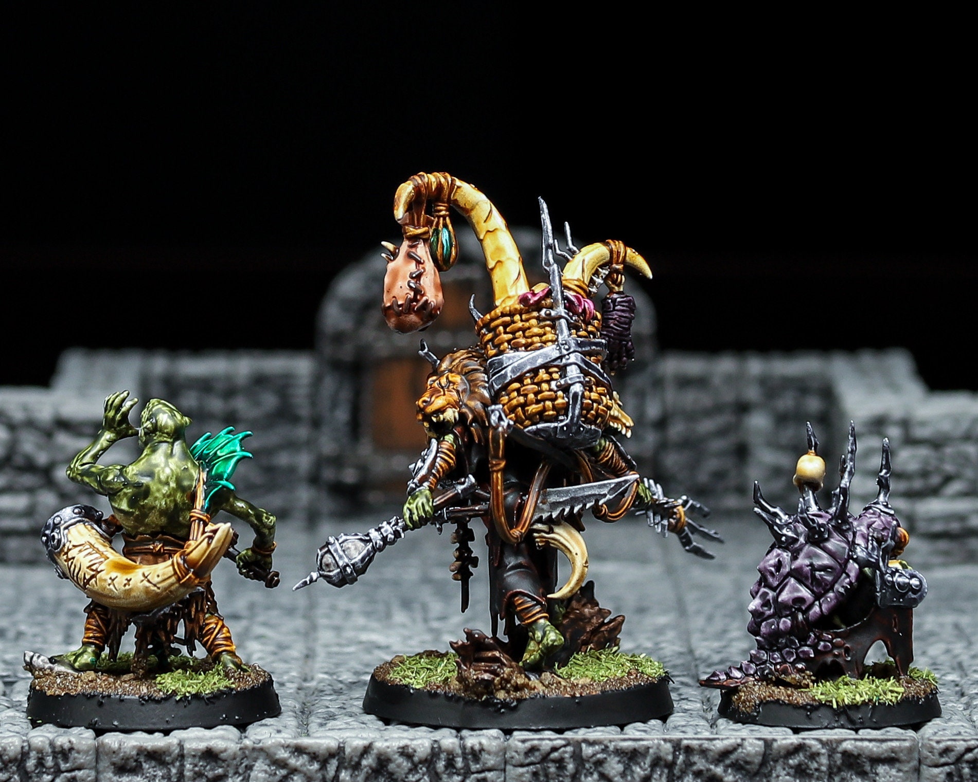 Kruleboyz Monsta Killaz- Orruk Warclans - Pro Painted Warhammer