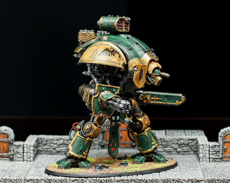 Knight Warden - Imperial Knights - Pro Painted Warhammer 40K Miniatures ...