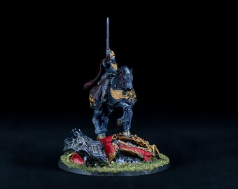 Warhammer 40k – Seigneur Solaire Leontus – Astra Militarum – Figurine à Monter Et Peindre – QG Ultime