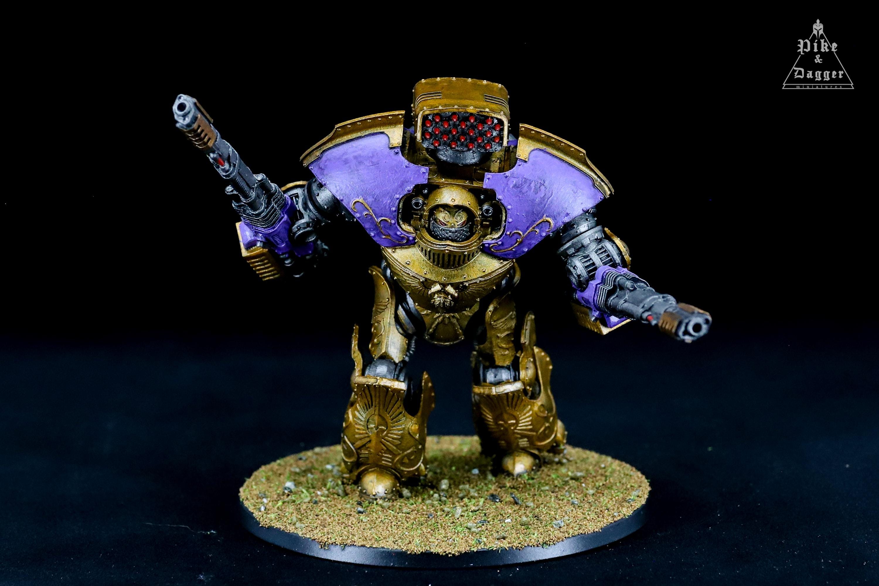 Telemon Heavy Dreadnought - Adeptus Custodes - Pro Painted