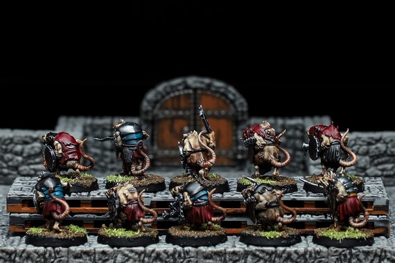 Clanrats - Skaven - Pro Painted Warhammer Age of Sigmar Miniatures