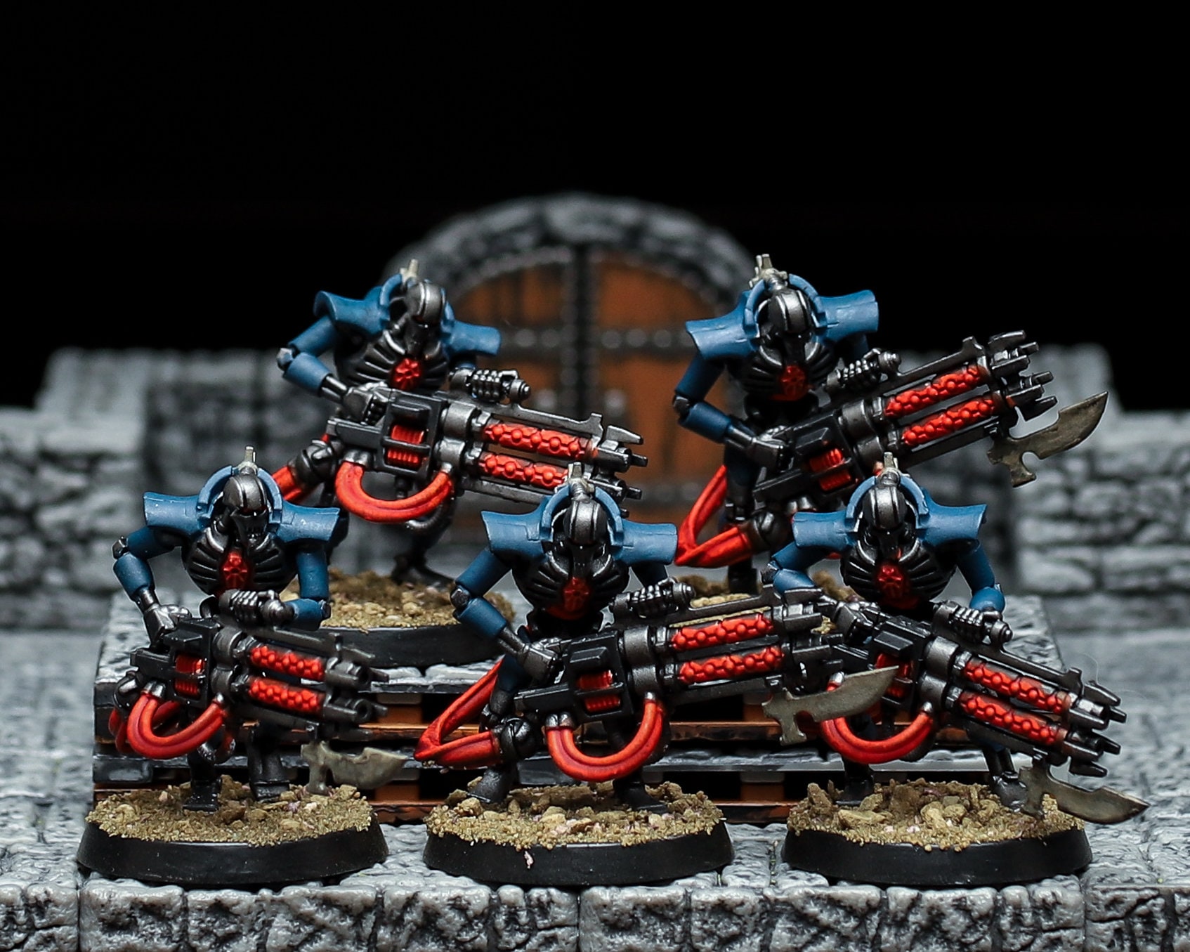 Necron Immortals - Pro Painted Warhammer 40K Miniatures