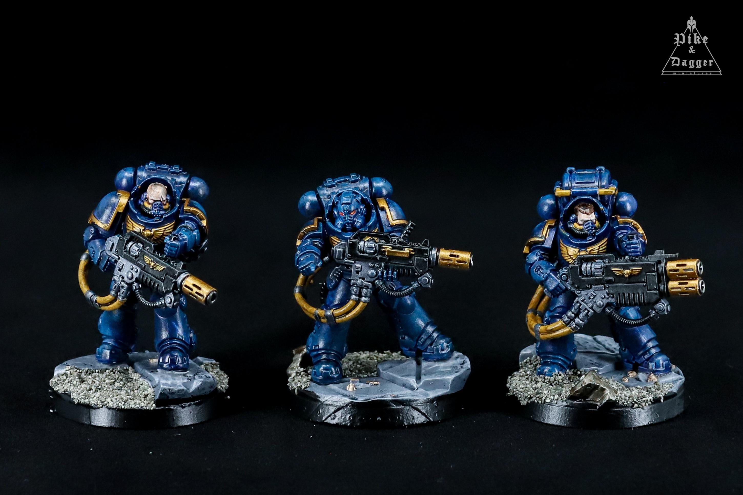 Warhammer 40K Space Marines - Primaris Eradicators (48-43)