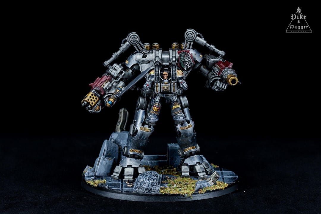 Nemesis Dreadknight - Space Marines: Grey Knights - Pro Painted ...