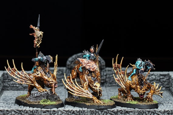 Morbheg Knights - Flesh-eater Courts - Pro Painted Warhammer: Age