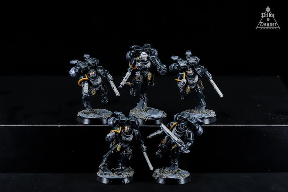 Jump Pack Intercessors - Space Marines - Pro Painted