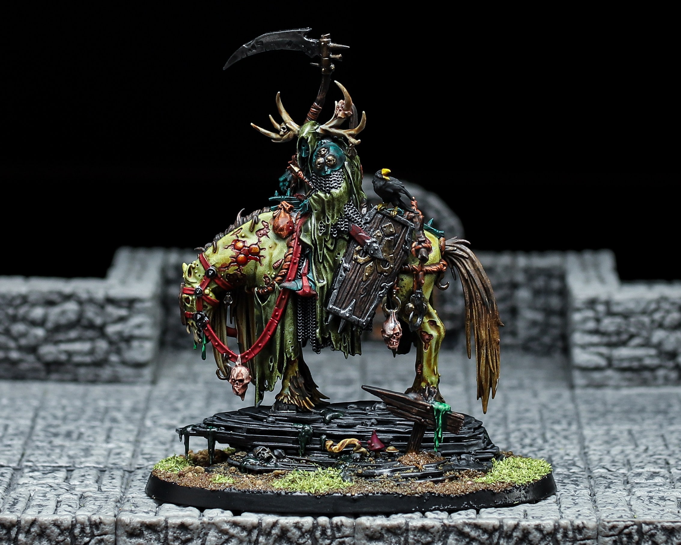 Harbinger of Decay - Maggotkin of Nurgle - Pro Painted Warhammer