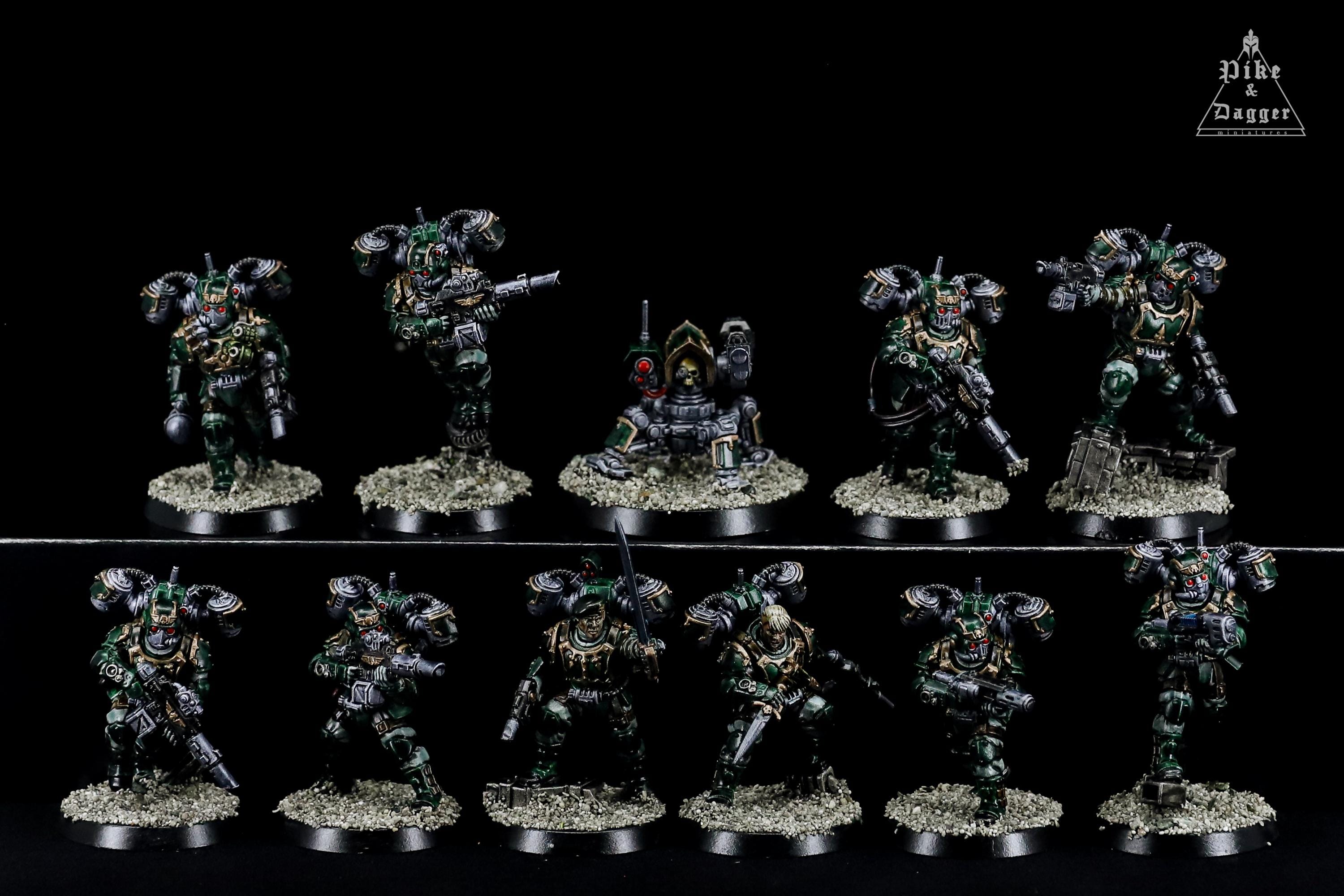Kill Team: Tempestus Aquilons - Astra Militarum - Pro Painted