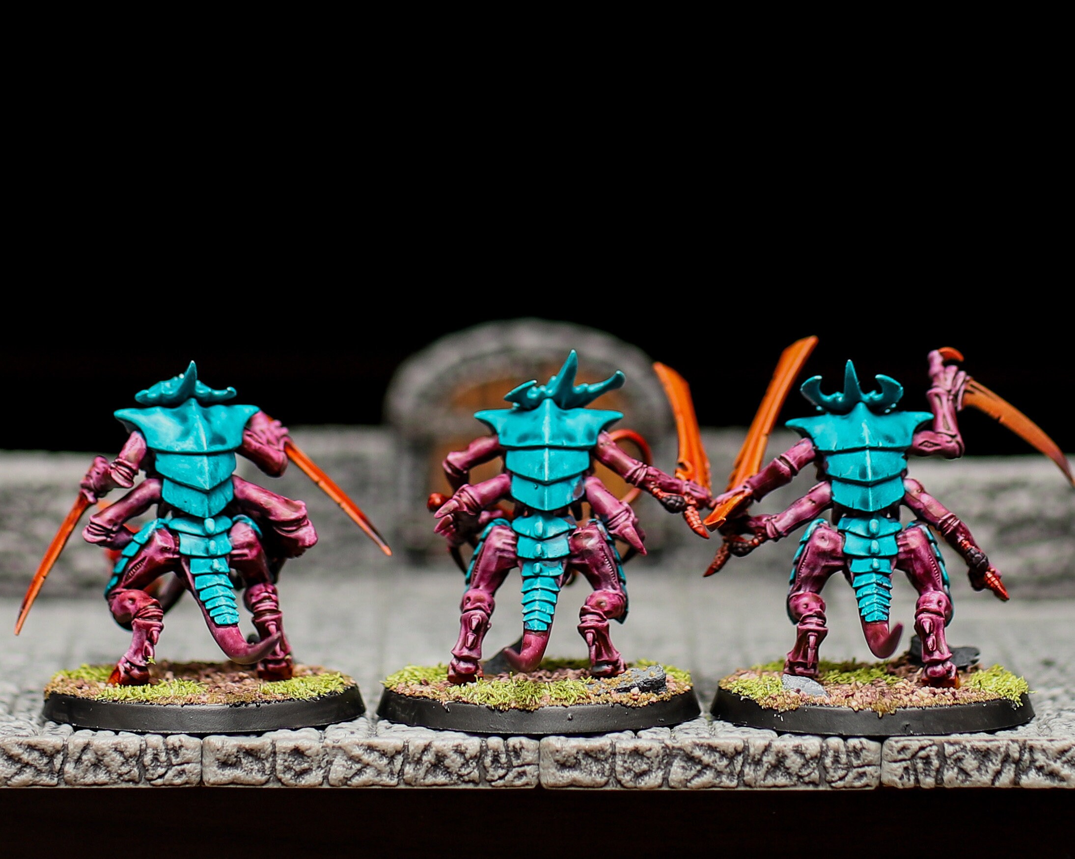 ティラニッド戦士 - ティラニッド - プロがペイントしたウォーハンマー