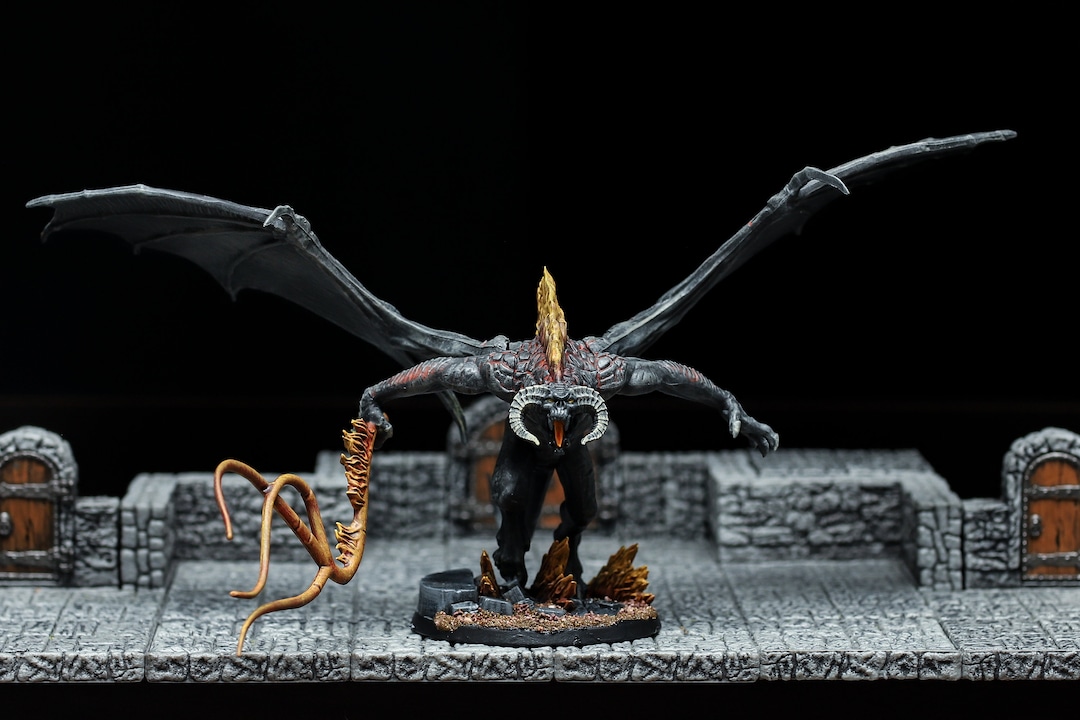 The Balrog - Moria - Pro Painted Lord of the Rings Miniatures ...