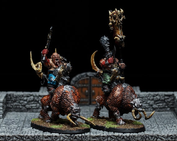 Warhammer AoS Ogor Mawtribes Mournfang Pack Games Workshop Sigmar Warhammer AoS Ogor Mawtribes Mournfang Pack Games Workshop Sigmar