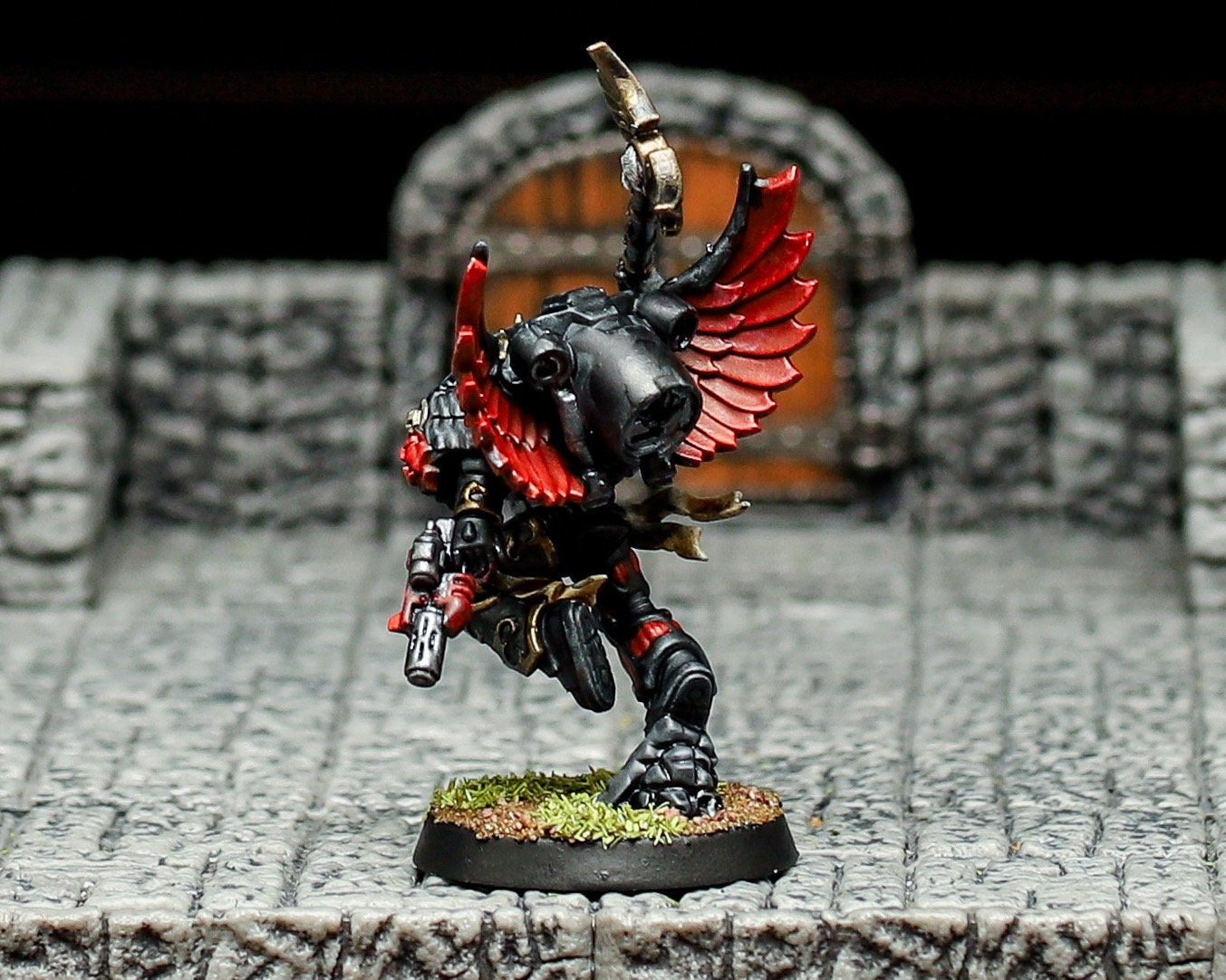 Chaplain With Jump Pack - Space Marines: Blood Angels - Pro