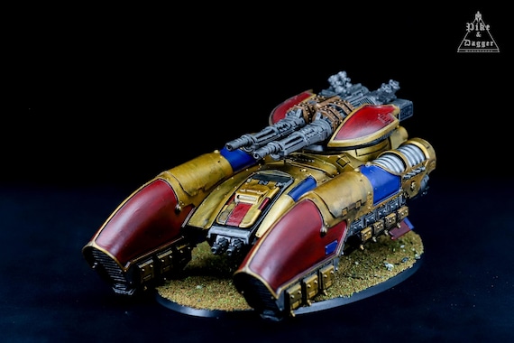 Caladius Grav-tank Annihilator- Adeptus Custodes - Pro Painted