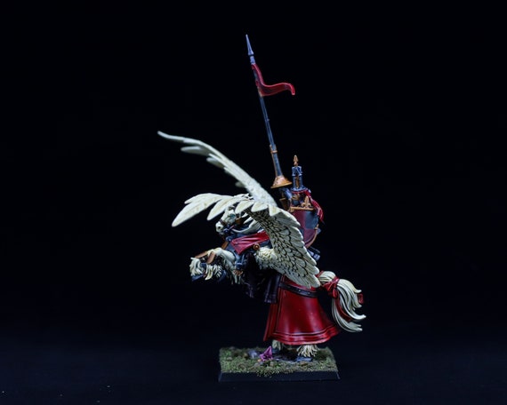 Lord On Royal Pegasus Warhammer - Figurine Neuve D'époque En Boîte - The Old World