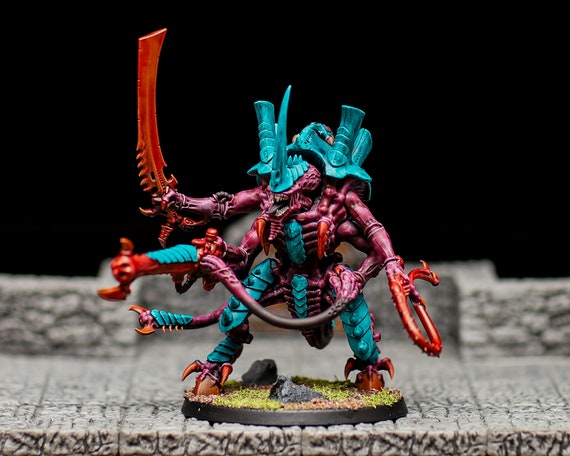Hive Tyrant - Tyranids - Pro Painted Warhammer 40K Miniatures
