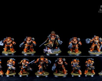 Combat Patrol: Space Marines - Space Marines - Pro Painted Warhammer 40K Miniatures **COMMISSION**
