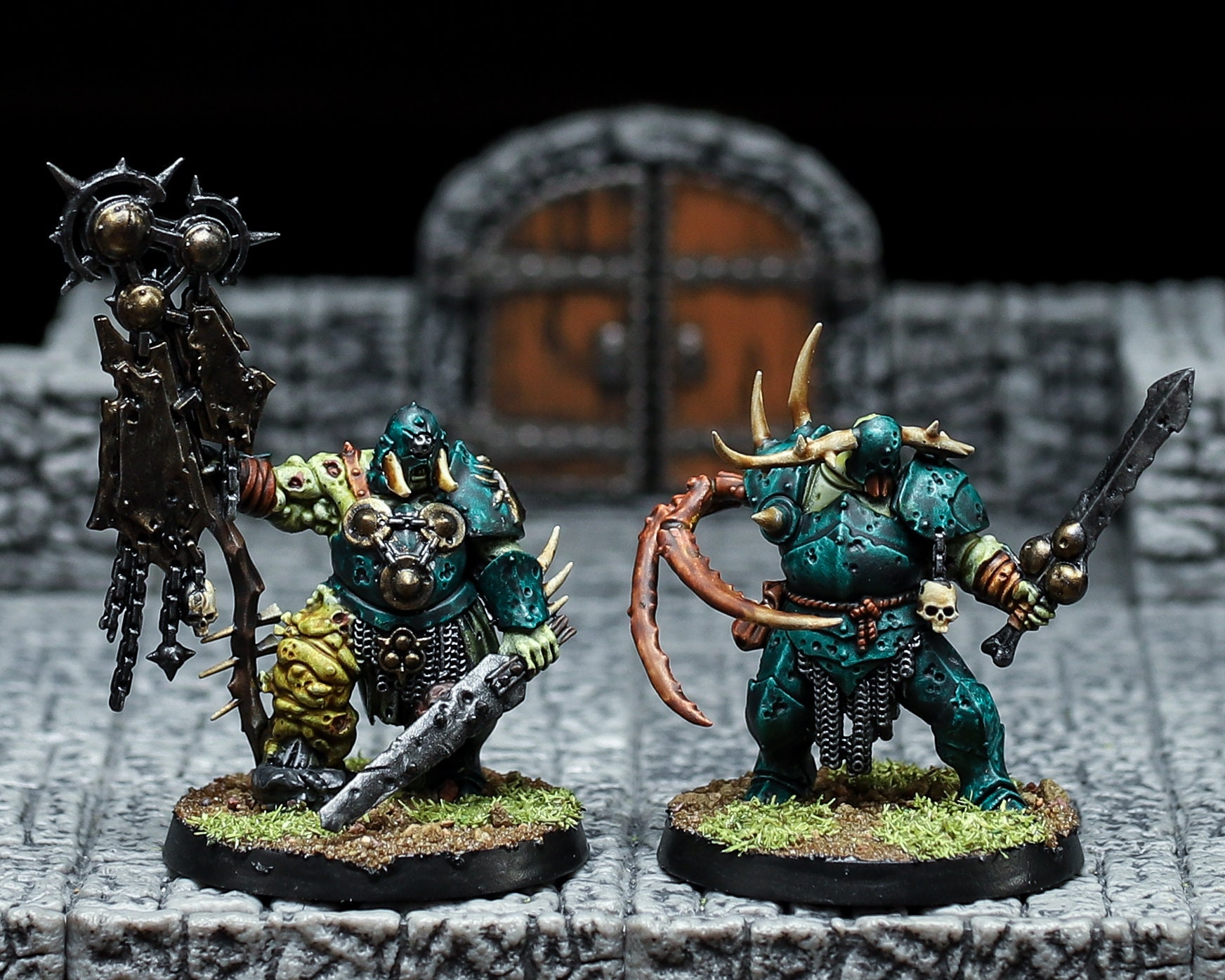 Games Workshop Warhammer Age Of Sigmar: Maggotkin Of Nurgle Putrid Blightkings (Unassembled & Unpainted) 83-28