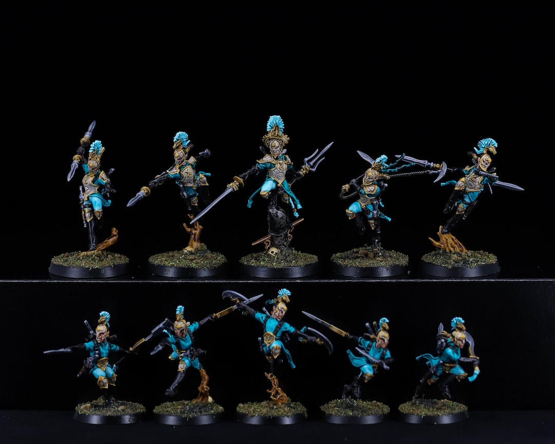 Ydrilan Riverblades - Lumineth Realmlords - Pro Painted Warhammer