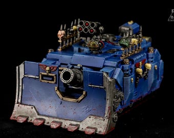 Chaos Vindicator - Chaos Space Marines - Pro Painted Warhammer 40K Miniatures **COMMISSION**