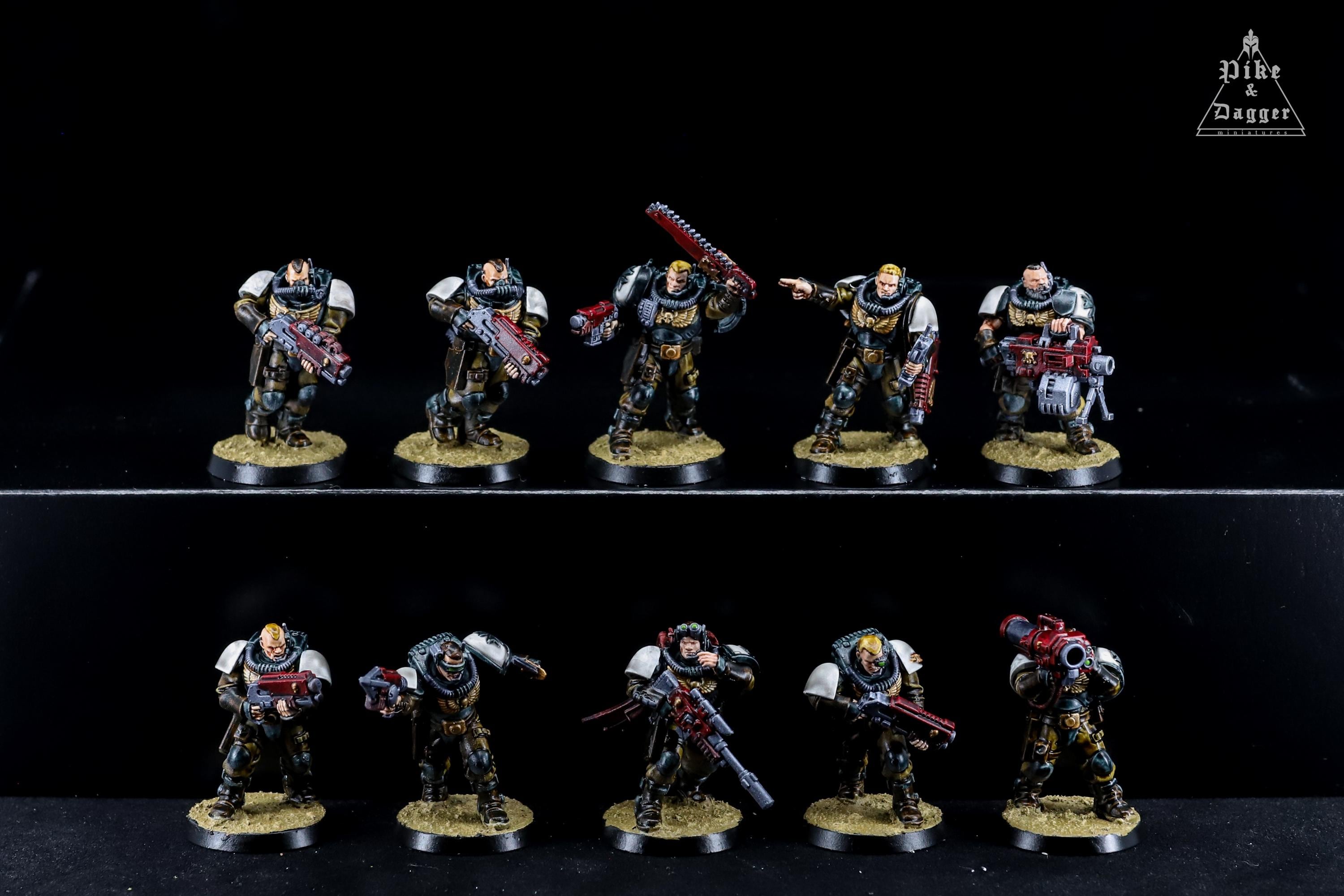 Kill Team: Scout Squad - Space Marines - Pro Painted Warhammer 40K