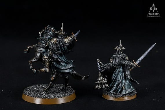 Il Re Stregone di Angmar Mordor Miniature dipinte a mano del