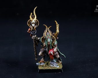 Shaman Foulhoof - Beastmen Brayherds - Pro Painted Warhammer: the Old World Miniatures **COMMISSION**