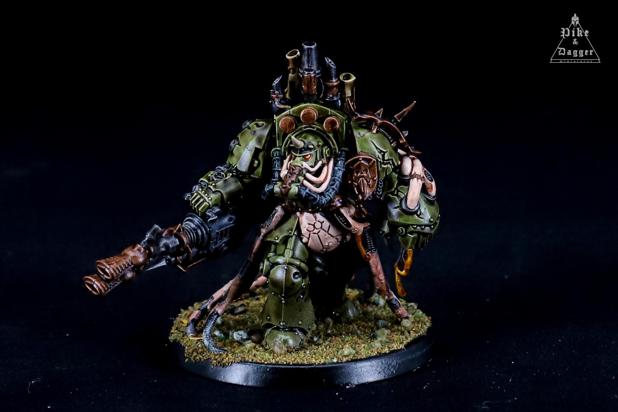毒の王 - デスガード - プロペイントされたウォーハンマー 40K