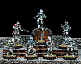 ARC Troopers - Republic - Star Wars Legion-miniaturen **COMMISSIE**