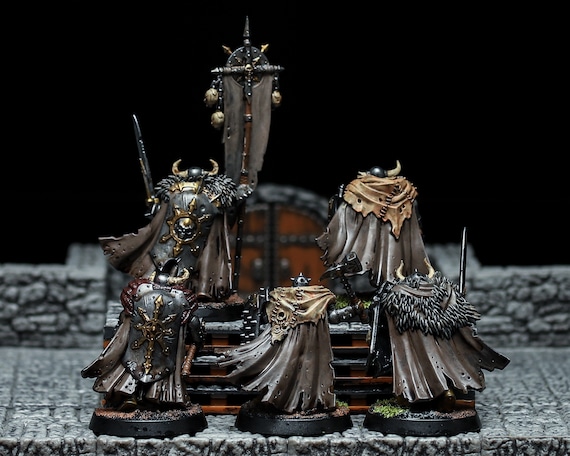 Figurine Warhammer Chaos Chosen - Slaves To Darkness - Peinte Par Pro (Pro Painted)