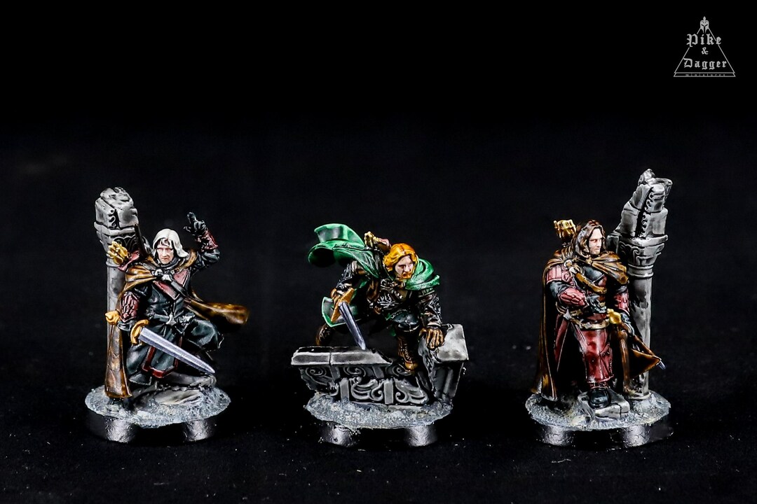 Faramir, Damrod and Madril - Minas Tirith - Pro Painted Lord of the ...